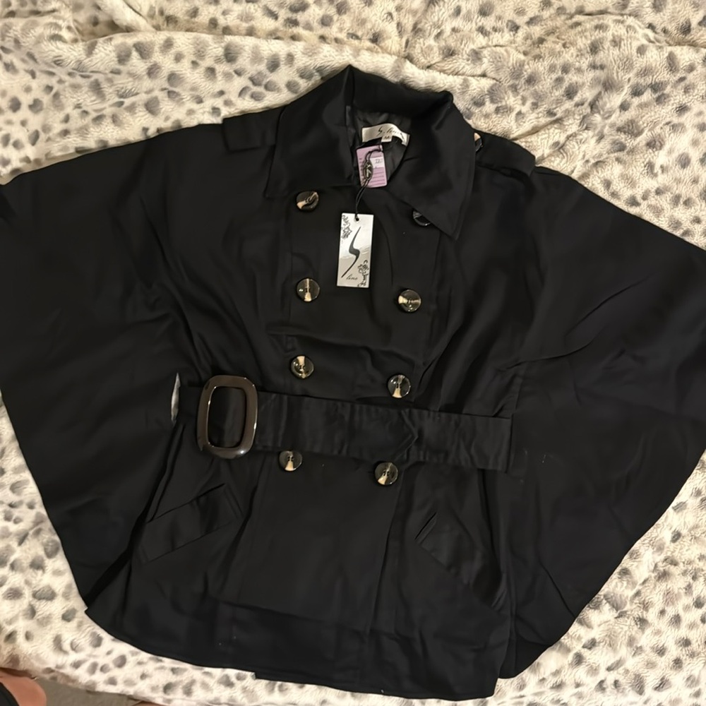 Black trapeze jacket sz M s-Line